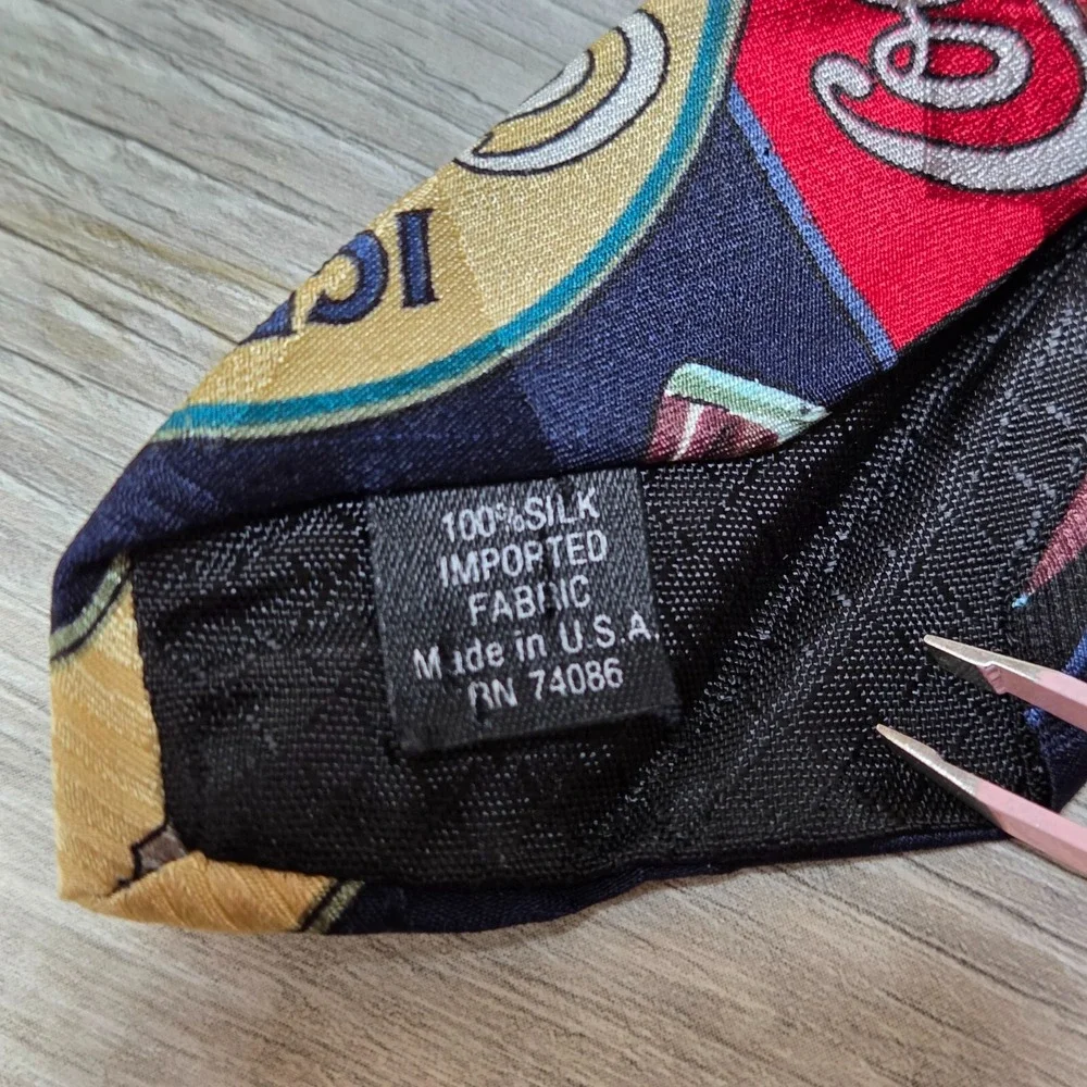 Coca Cola Silk Tie Ice Cold Bottle Print USA Vintage 57